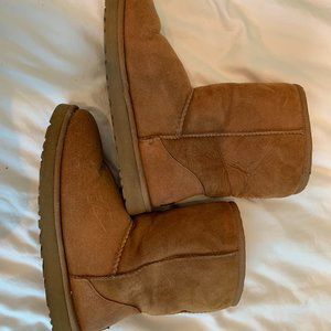 UGGS-  Traditional style tan boots.